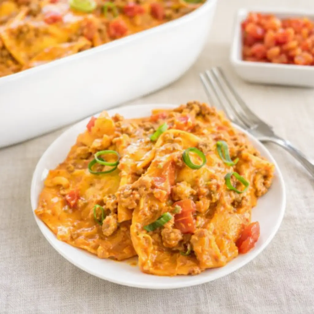 Taco Pierogi Casserole: A Cheesy, Comfort-Filled Weeknight Wonder