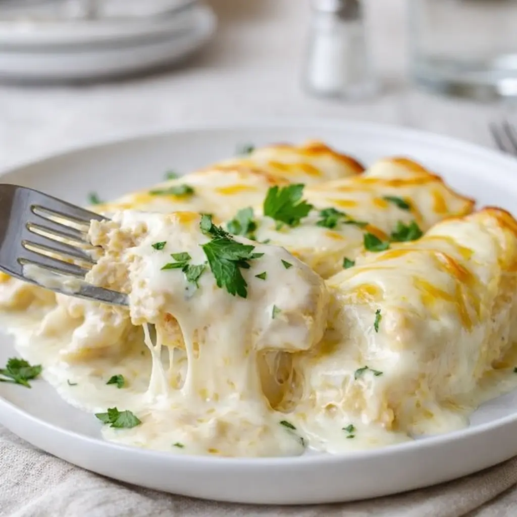 Easy White Chicken Enchiladas – Weeknight Dinner Win