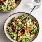 BBQ Chicken Chopped Salad with Cilantro Ranch