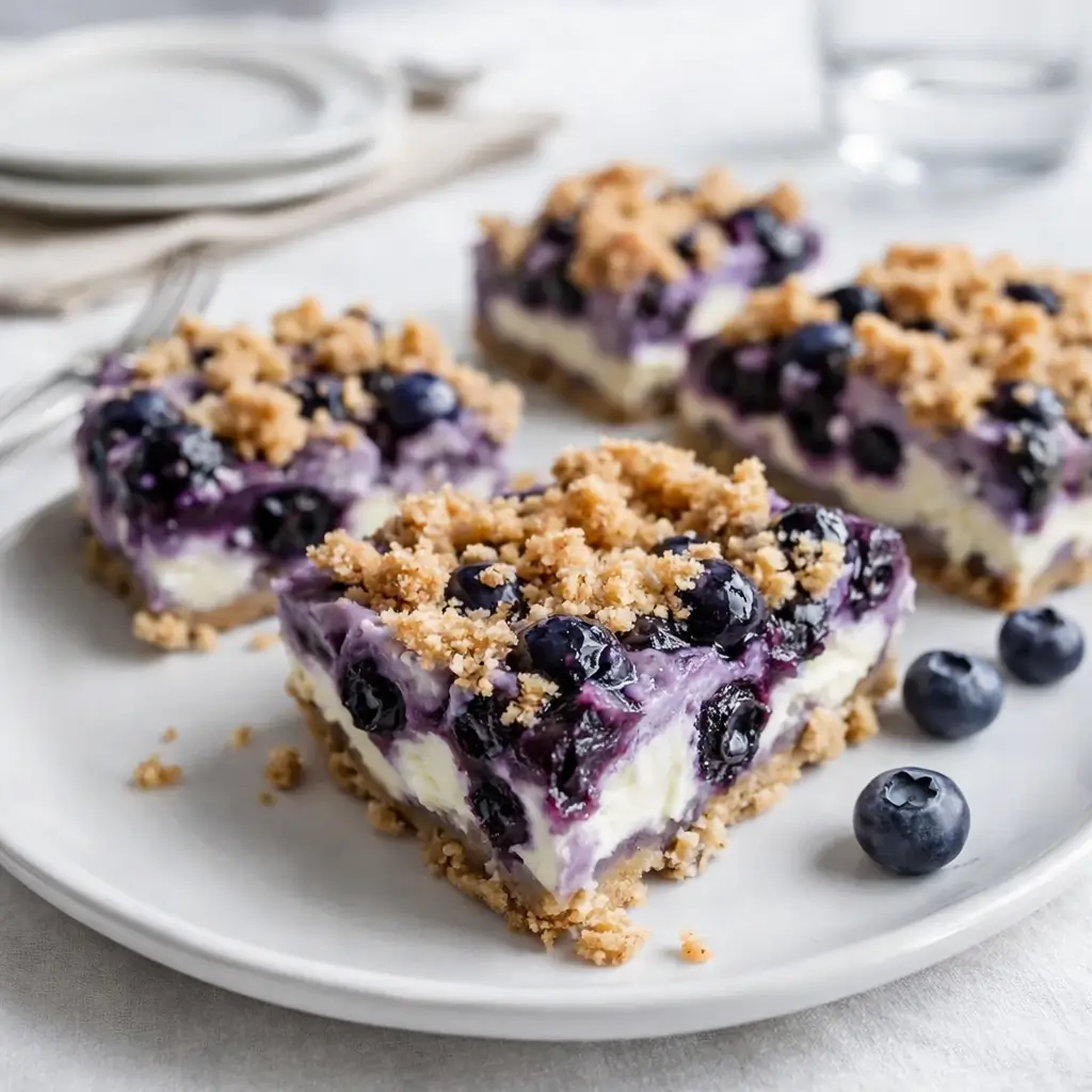 How to Make Blueberry Cheesecake Bars – Quick & Delicious