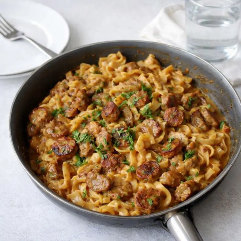 Chicken Apple Sausage One Pan Pasta: The Ultimate Busy Weeknight Hero