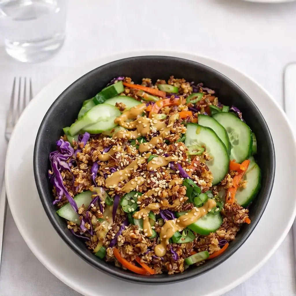 How to Make Crispy Rice Salad – Crunchy, Fresh, and Flavorful