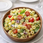 Ditalini Pasta Salad with Fresh Vegetables