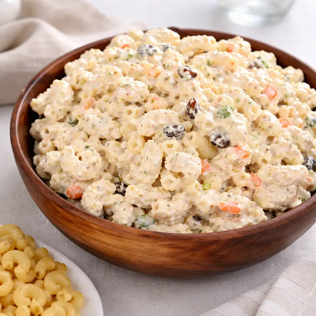 Easy Chicken Macaroni Salad: Creamy, Sweet, and So Simple