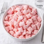 Easy Strawberry Shortcake Puppy Chow