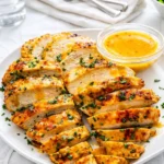 Grilled Honey Mustard Chicken with golden grill marks