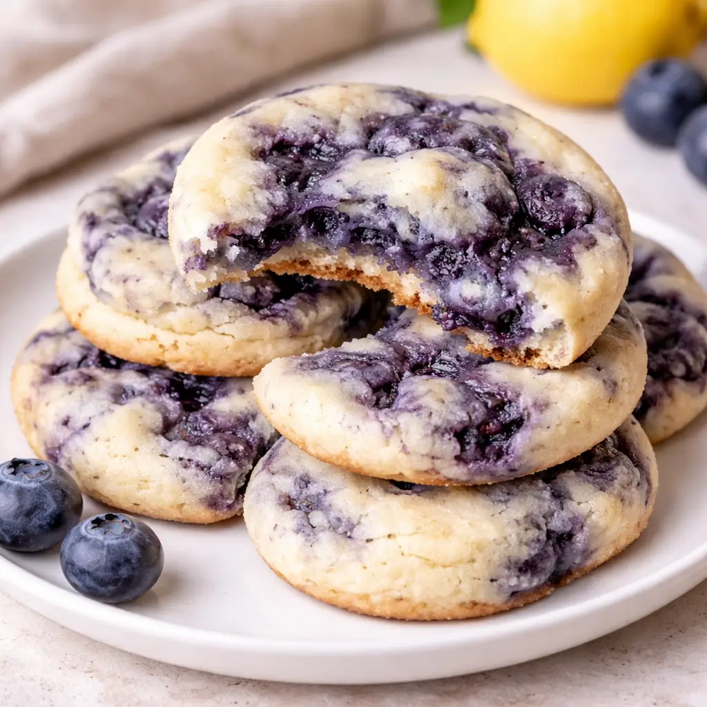 Irresistible Lemon Blueberry Cookies – Easy & Sensational Recipe