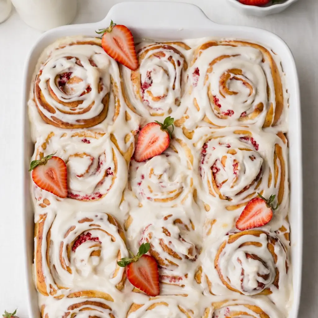 Strawberry Rolls with Lemon Icing – Quick & Delicious Guide