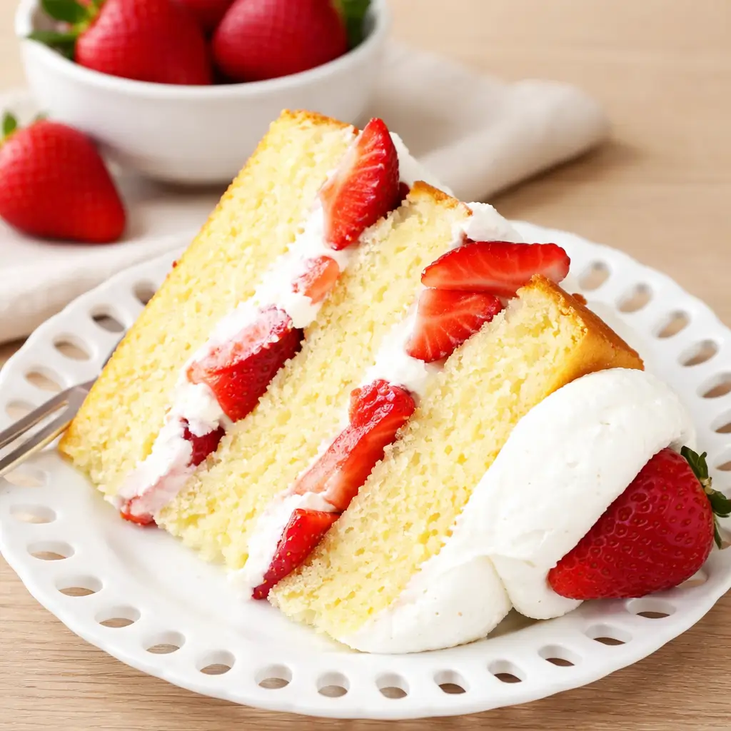 Strawberry Shortcake Cake – Easy, Fluffy & Packed with Flavor