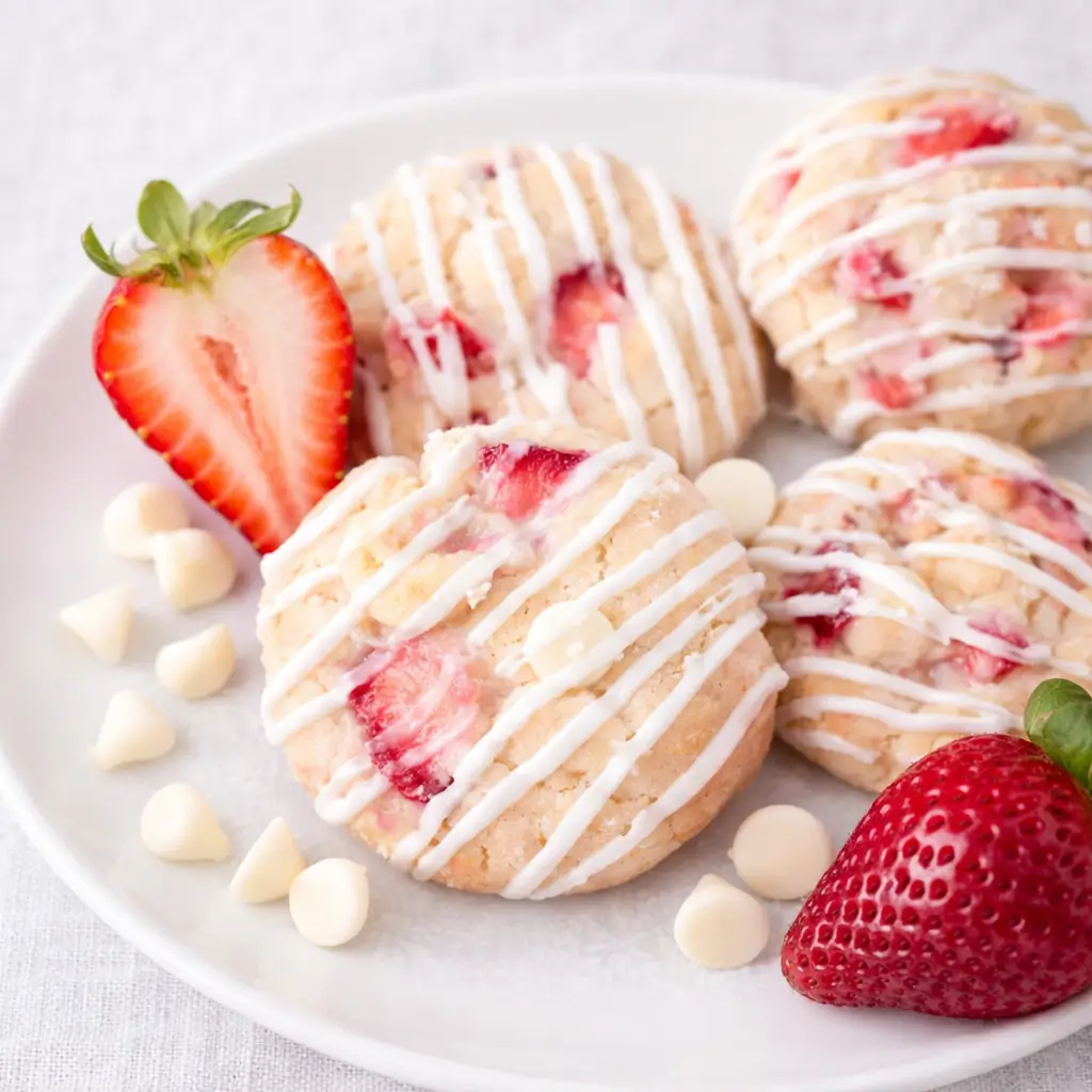 Strawberry Shortcake Cookies: Buttery, Easy & Perfect