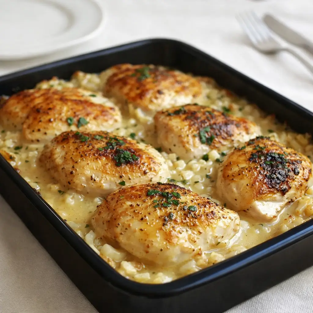 Amazing Forgotten Chicken Recipe: Creamy Dinner in One Pan