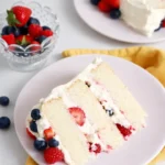 Berry Chantilly Cake Recipe with Fresh Berries