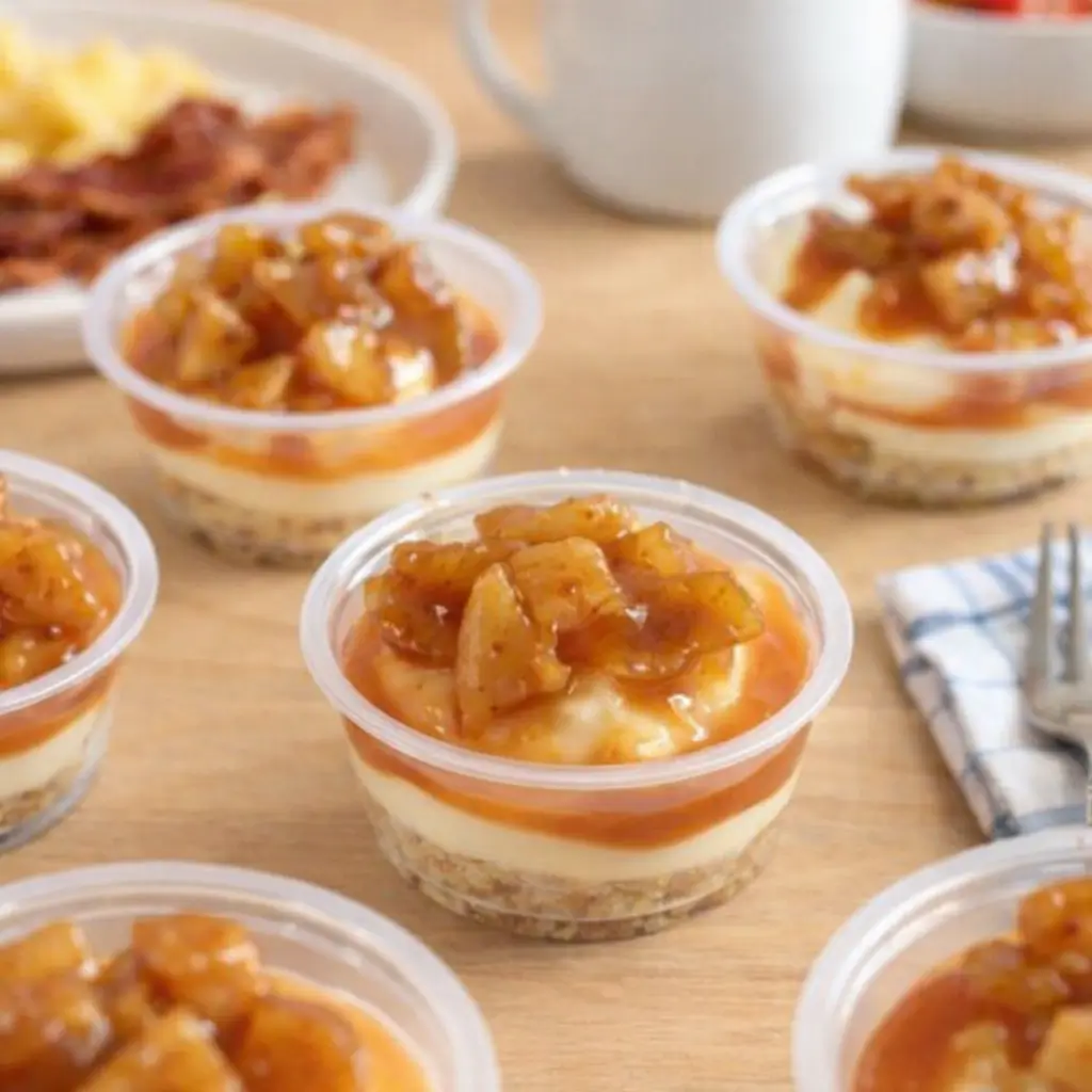 How to Make Caramel Apple Dessert Cups Step by Step