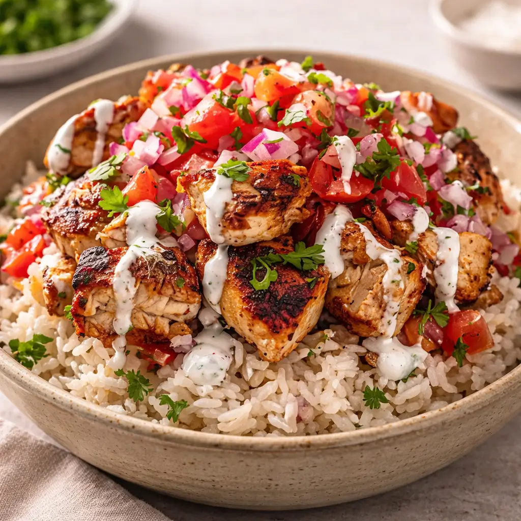 Chicken Gyro Bowls – Easy Mediterranean Dinner