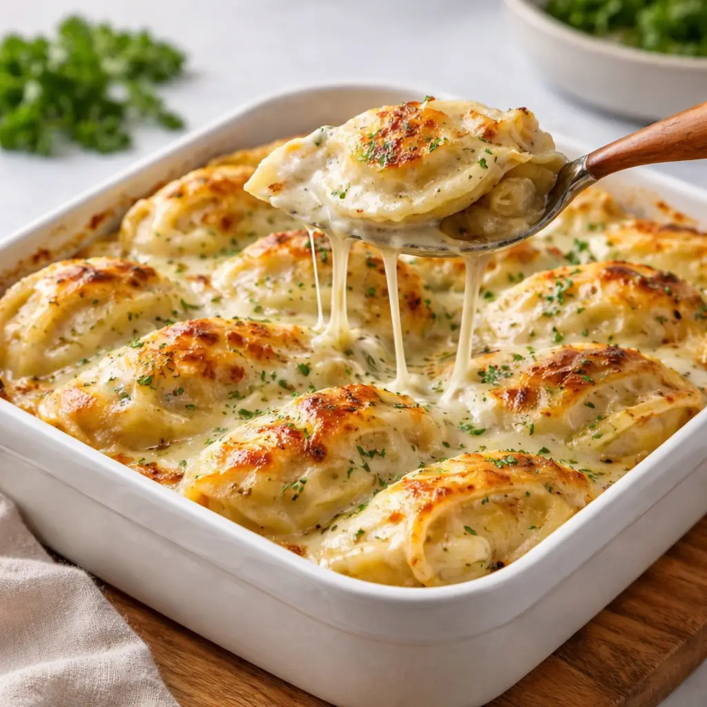 Creamy Dreamy Pierogi Casserole: Amazing Easy Dinner Secret