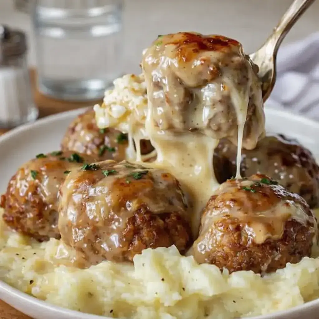 Crock Pot French Onion Meatballs Recipe – Cheesy & Delicious