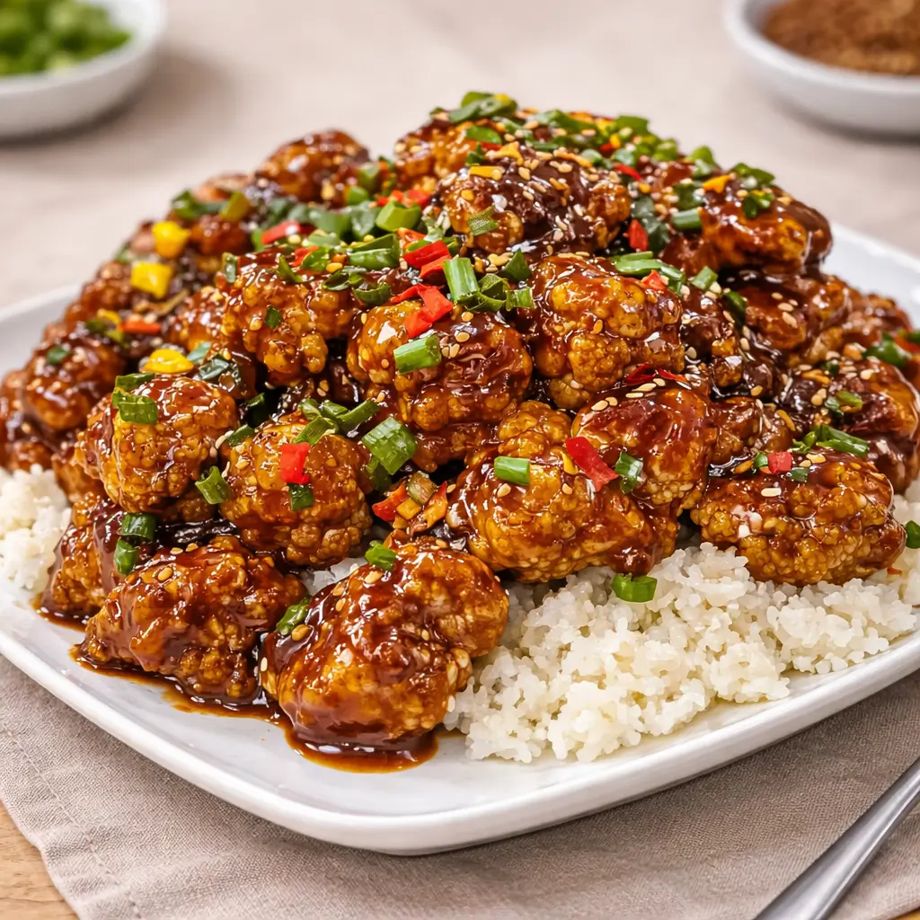 General Tso’s Cauliflower Bowls: The Best 30-Minute Healthy Dinner