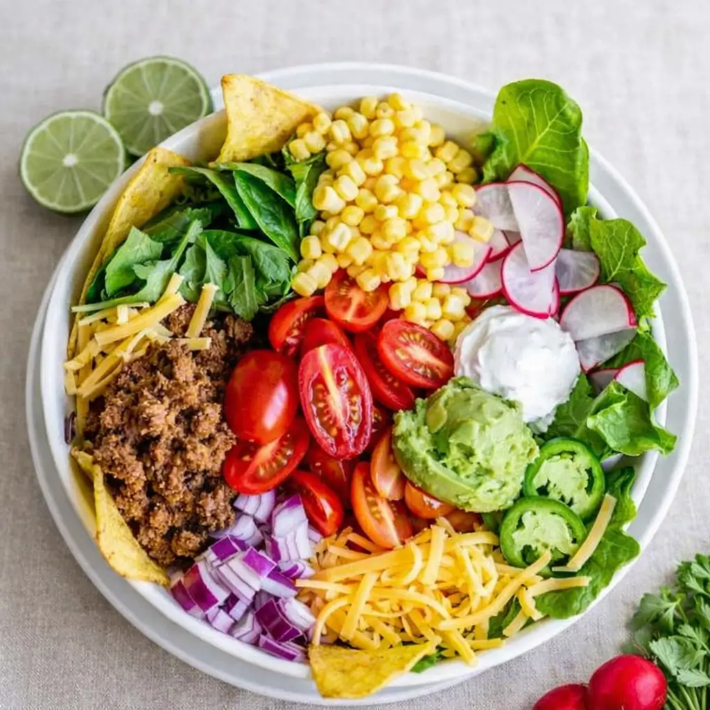 Ground Beef Taco Salad Recipe – Quick, Easy & Delicious