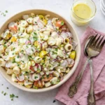 Fresh Hearts of Palm Salad with tomatoes and lemon dressing
