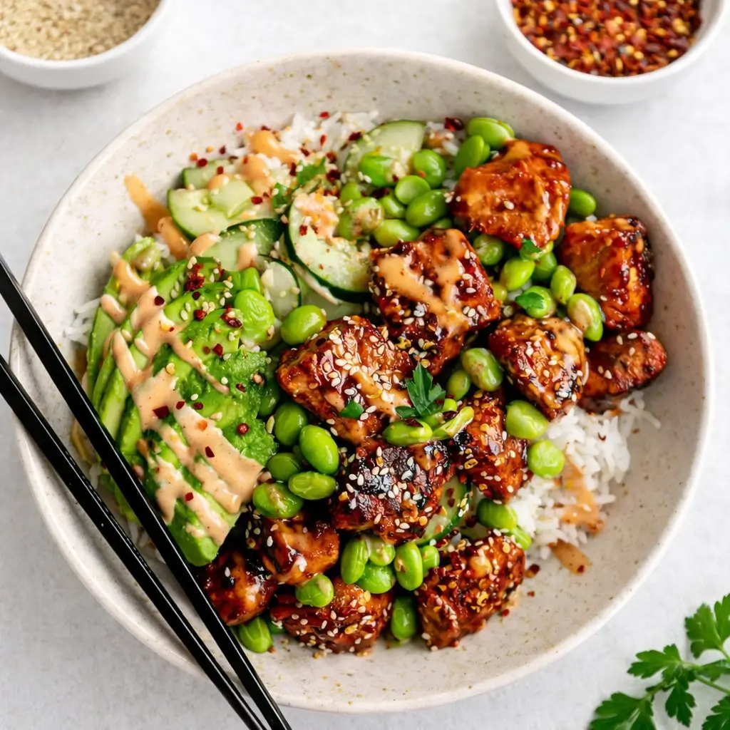 Honey Sriracha Salmon Bowls: The Ultimate 20-Minute Weeknight Dinner