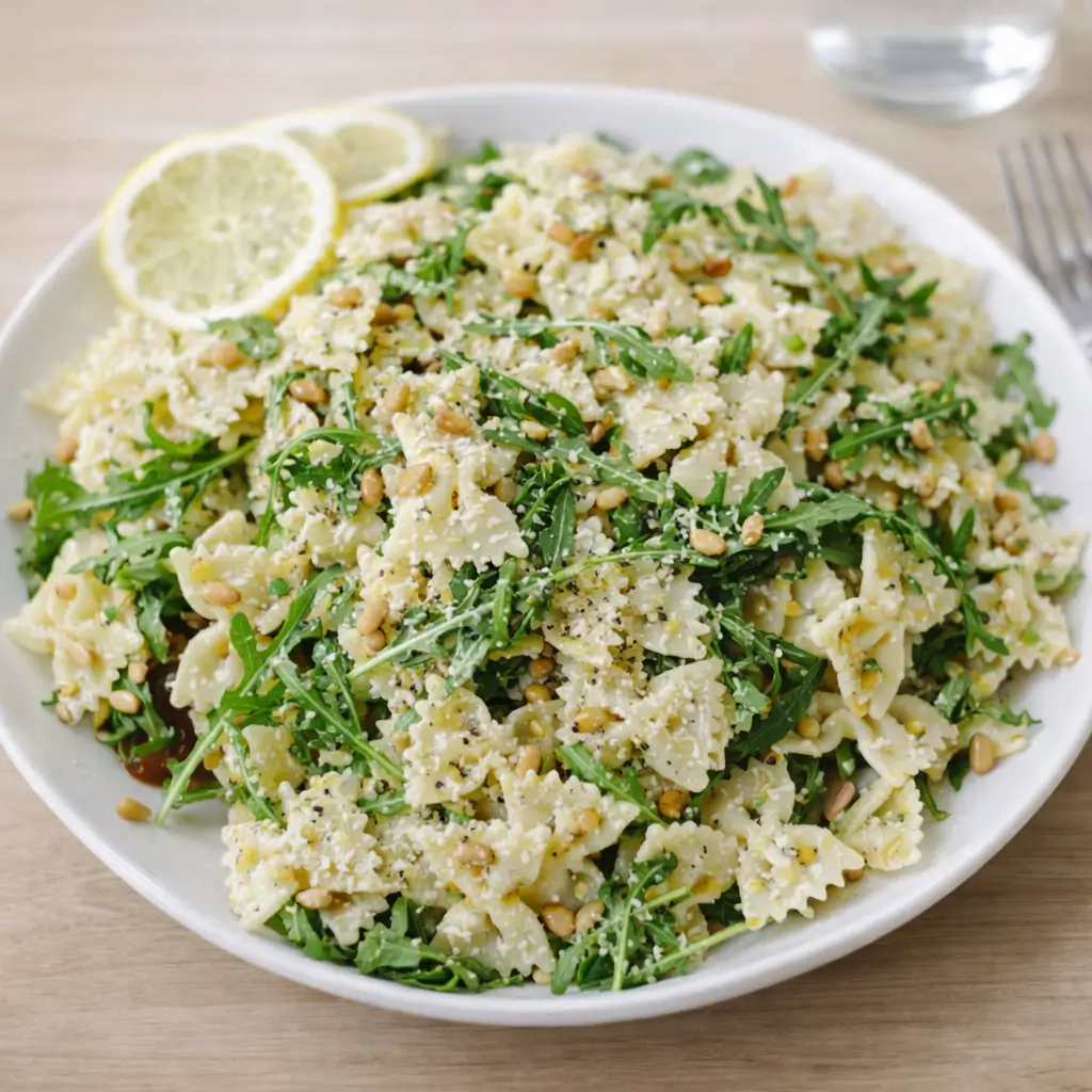 Lemon Basil Parmesan Pasta Salad – Fresh, Simple & Delicious