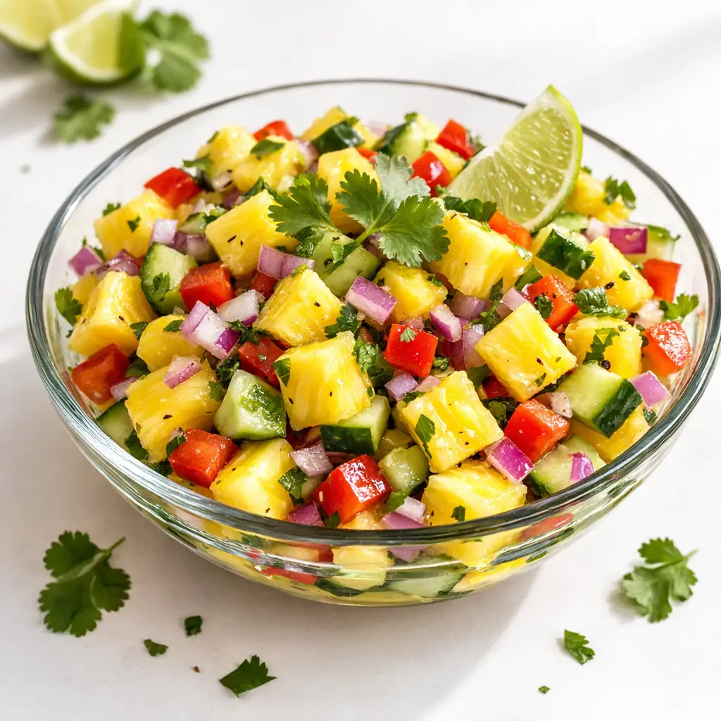 Pineapple Cucumber Salad: Amazing 15-Minute Summer Jackpot