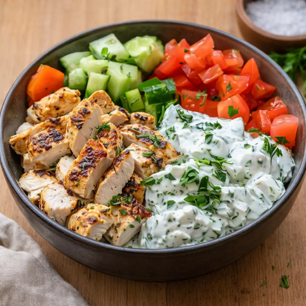 Refreshing Chicken Tzatziki Bowls: The Ultimate Healthy Weeknight Secret