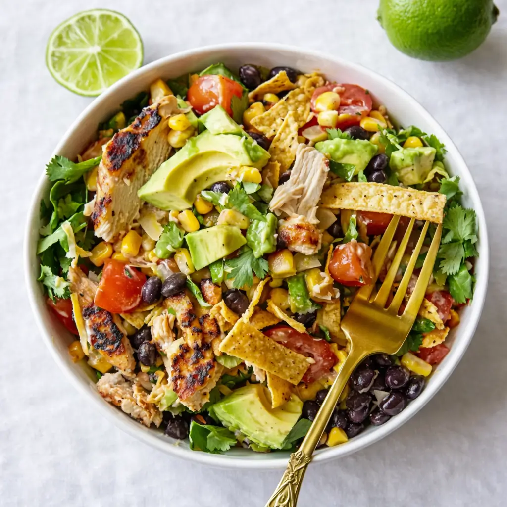 Southwestern Chopped Chicken Salad Recipe: Easy, Fresh, and Flavorful