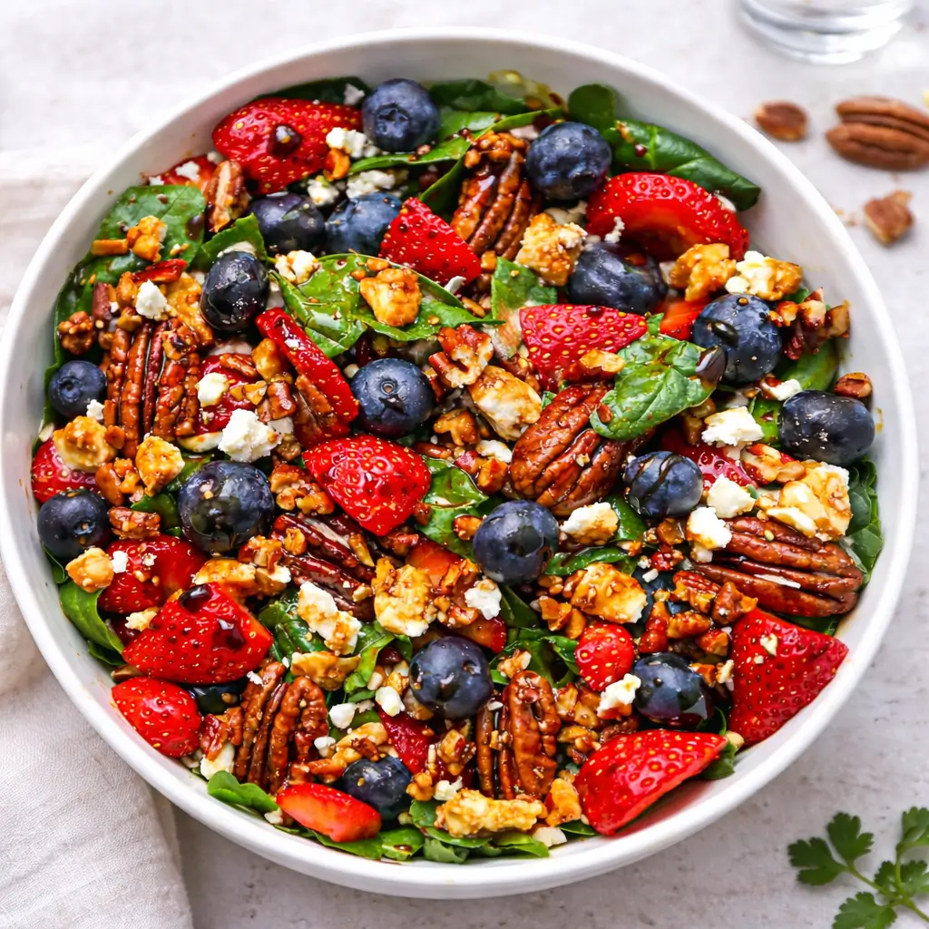 Quick Strawberry Spinach Salad: A Simple and Delicious Feast