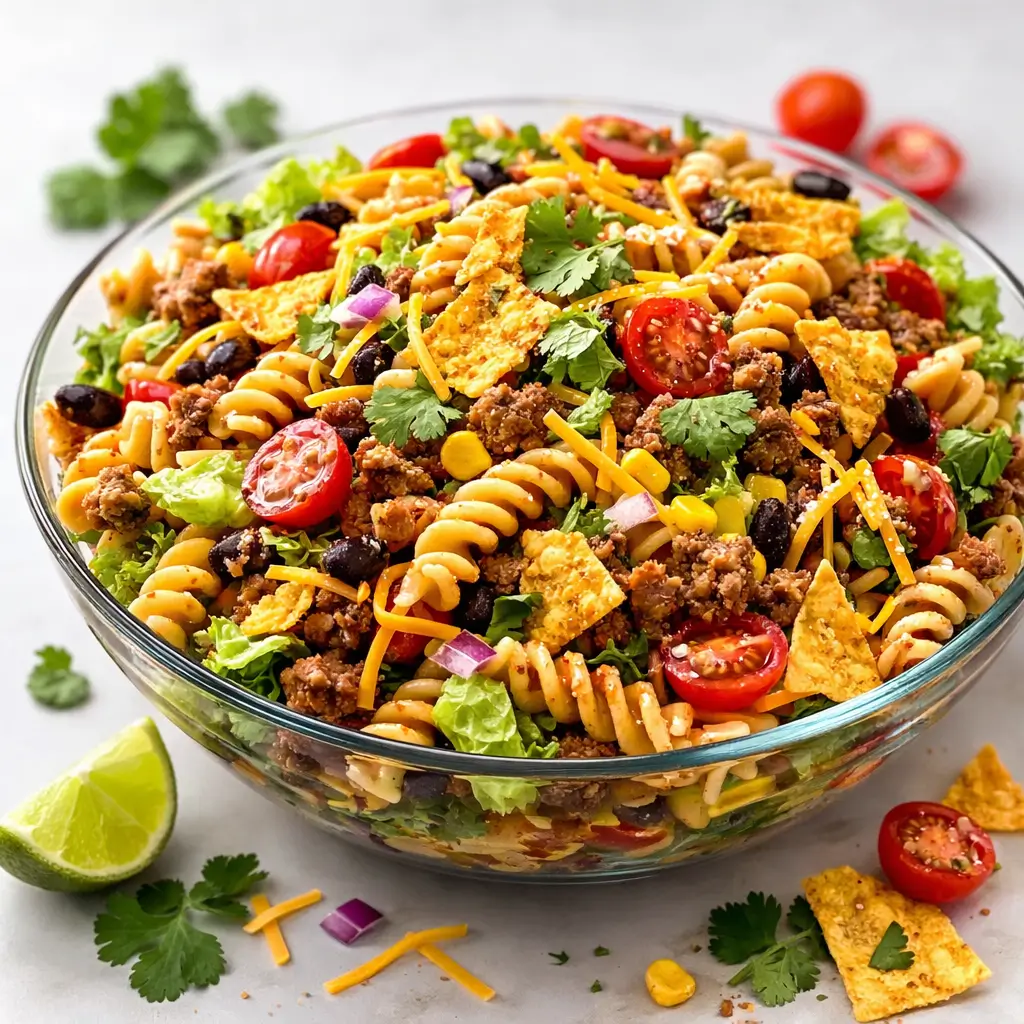 Taco Pasta Salad: The Ultimate Easy Weeknight Crowd-Pleaser