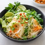 Vietnamese Noodle Salad with Tangy Dressing