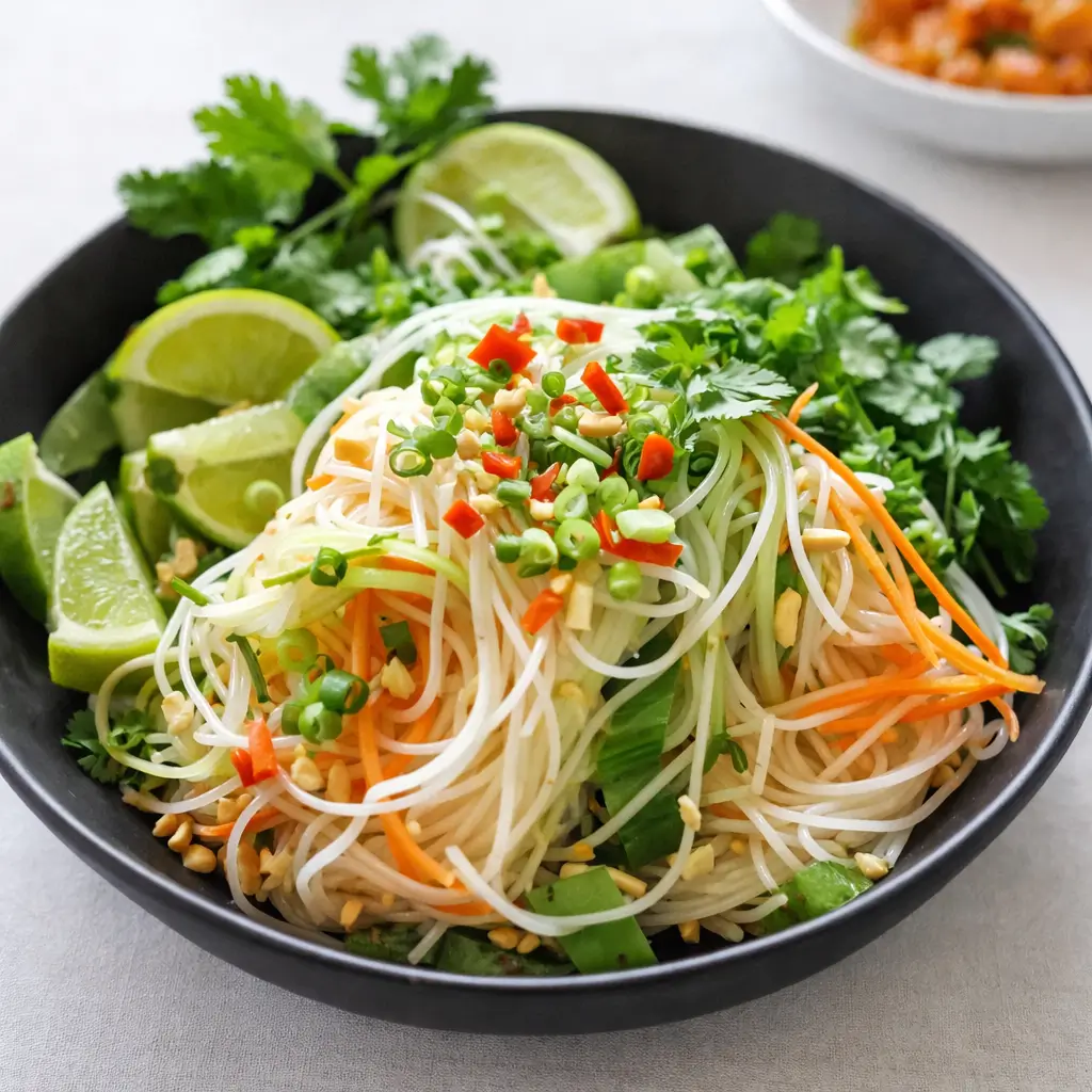 Vietnamese Noodle Salad with Tangy Dressing (Easy & Fresh)