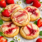 Strawberry Cheesecake Cookies