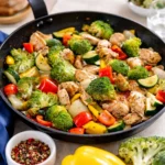 Healthy Chicken and Vegetables Skillet