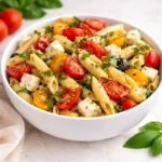 Summer Fresh Caprese Pasta Salad