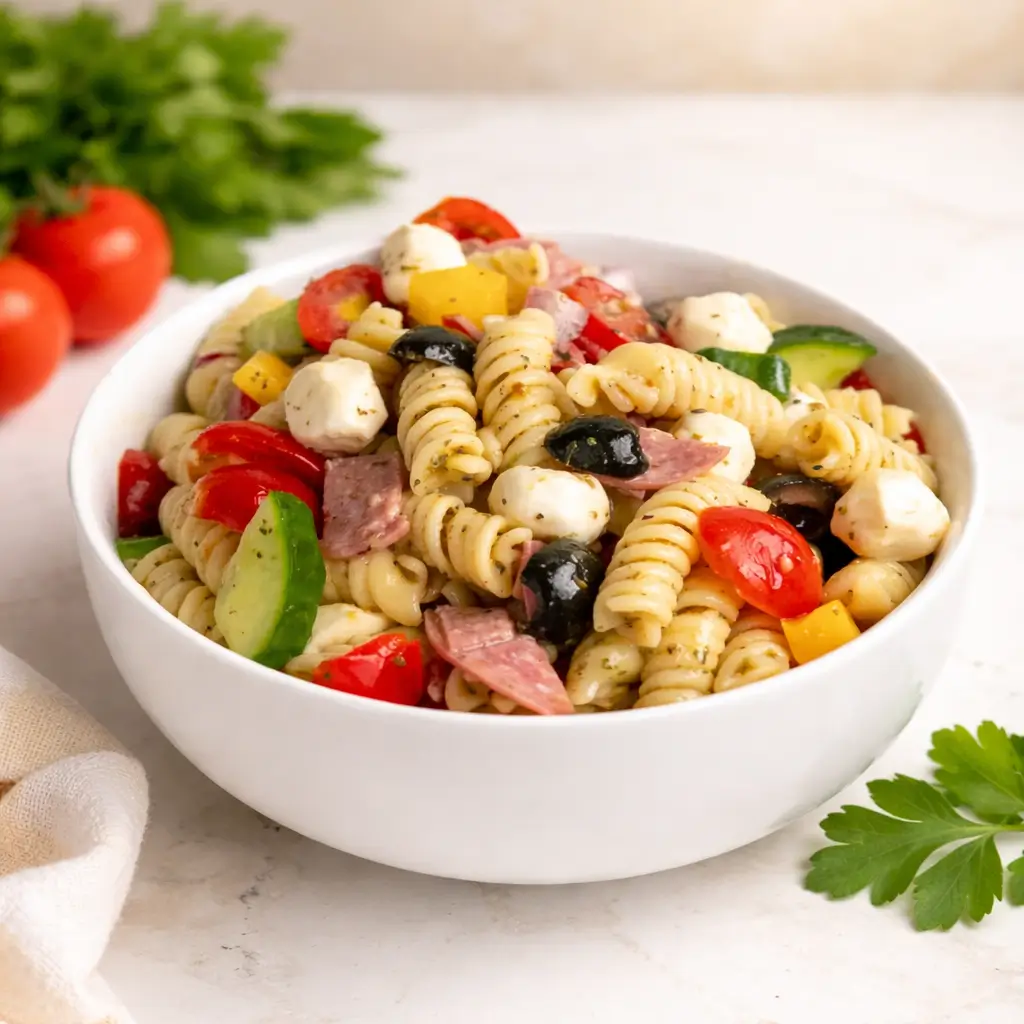 Best Zesty Italian Pasta Salad