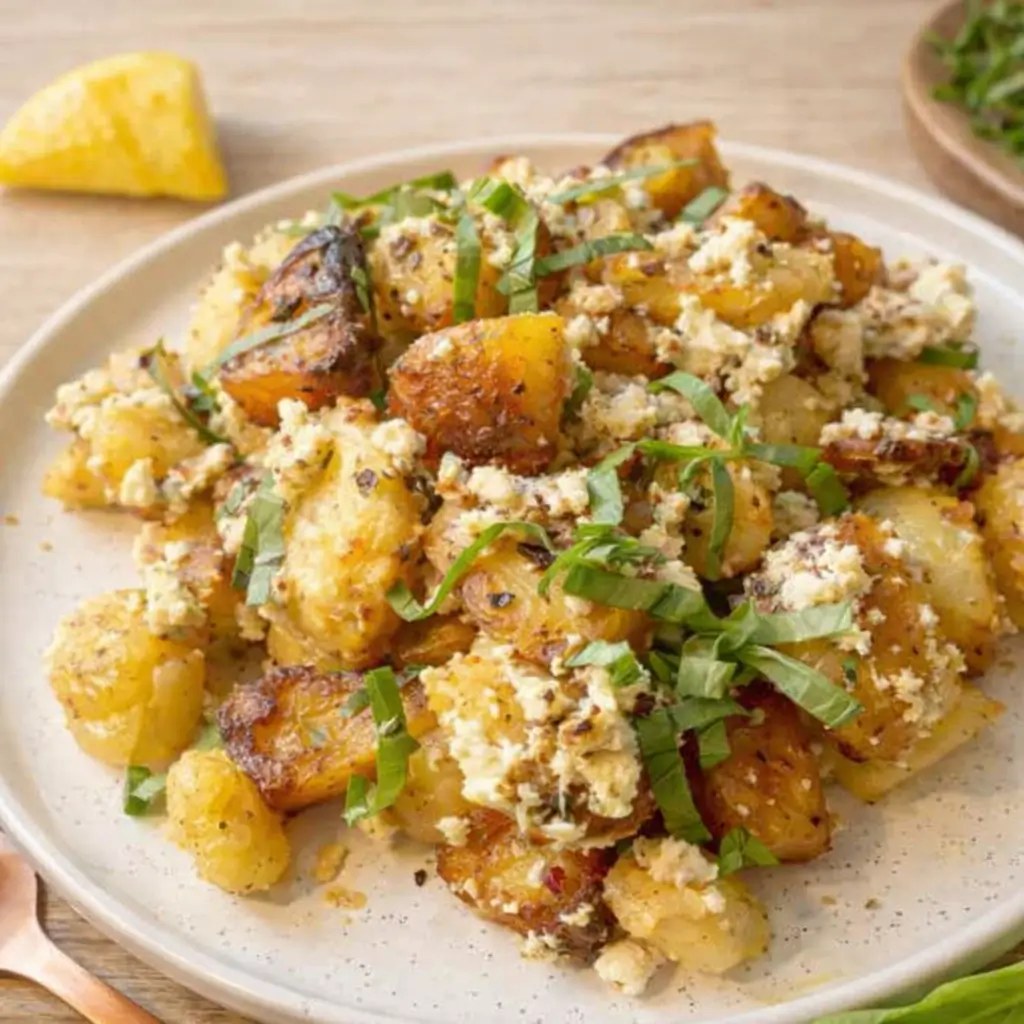 Baked Feta Potatoes Recipe: The Ultimate Crispy Side Dish