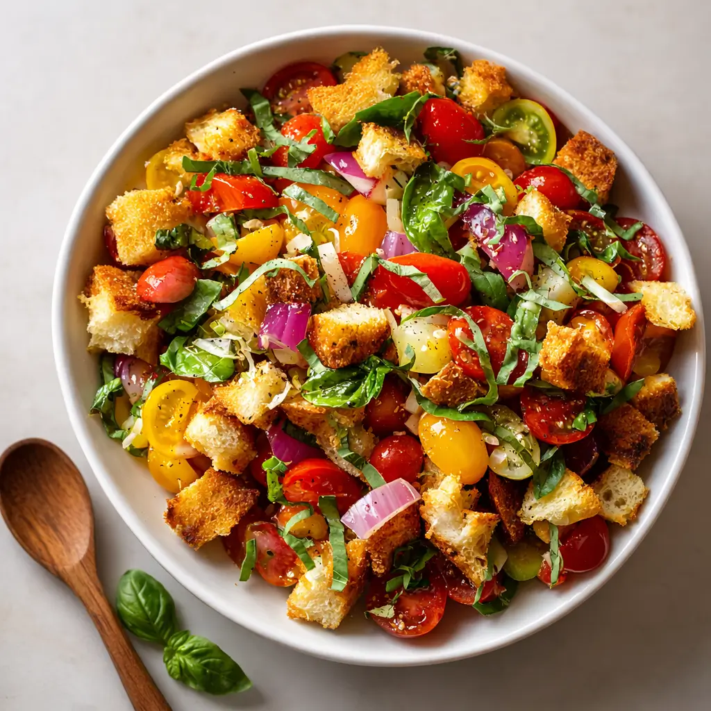 Bread Panzanella Salad: The Best Easy 25-Minute Summer Recipe