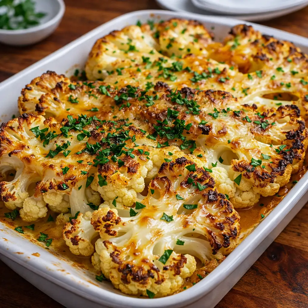 Cheesy Cauliflower Steaks: A Simple 40-Minute Dinner Miracle