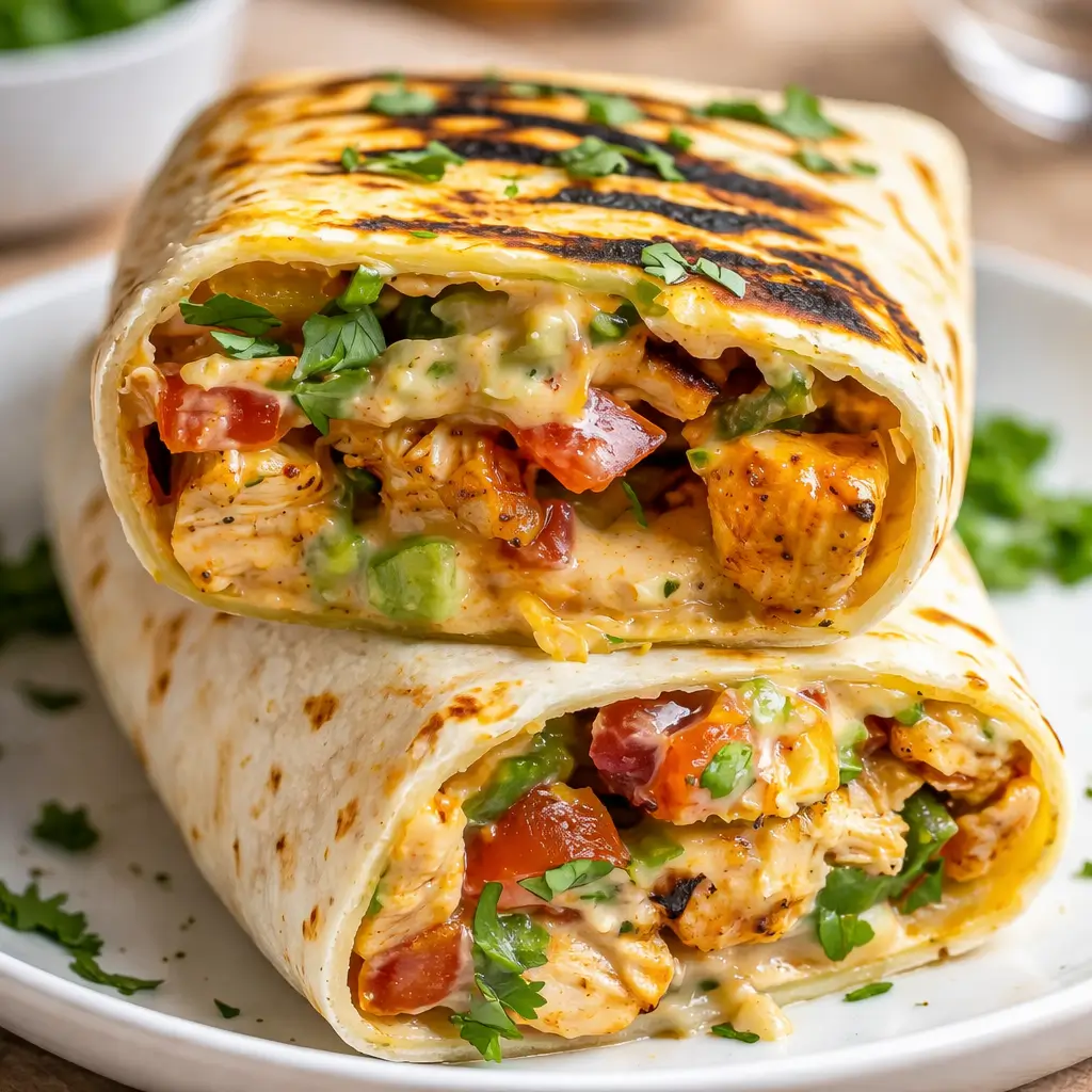 Quick Chipotle Ranch Grilled Chicken Burrito for Busy Weeknights