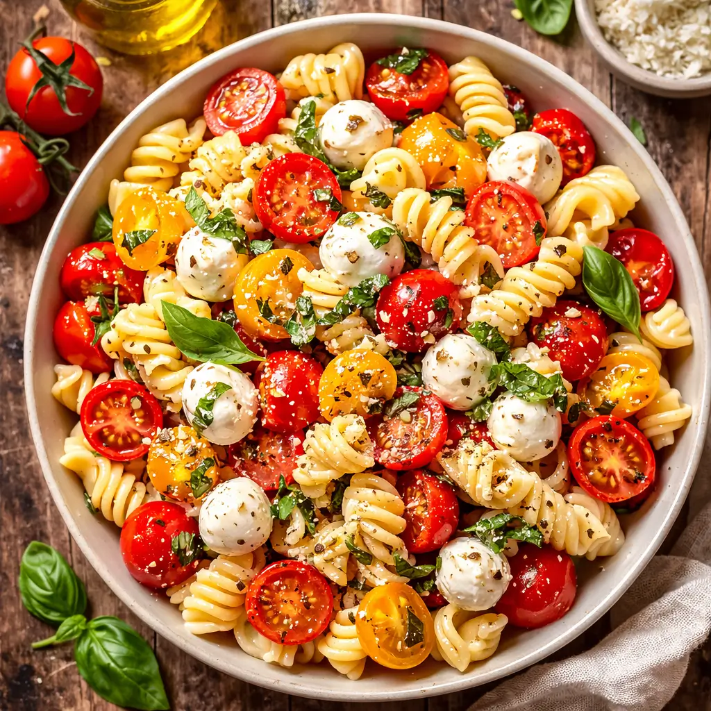 Creamy Caprese Pasta Salad: The Ultimate Quick Summer Recipe