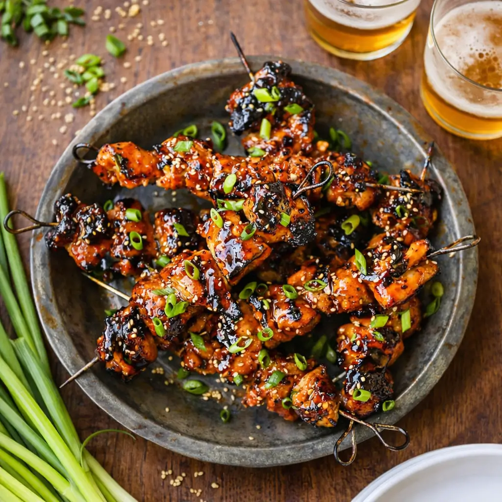 Honey Garlic Asian Chicken Kabobs: The Ultimate Weeknight Winner