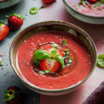 Strawberry Watermelon Gazpacho: The Ultimate Refreshing Summer Soup for Crowds