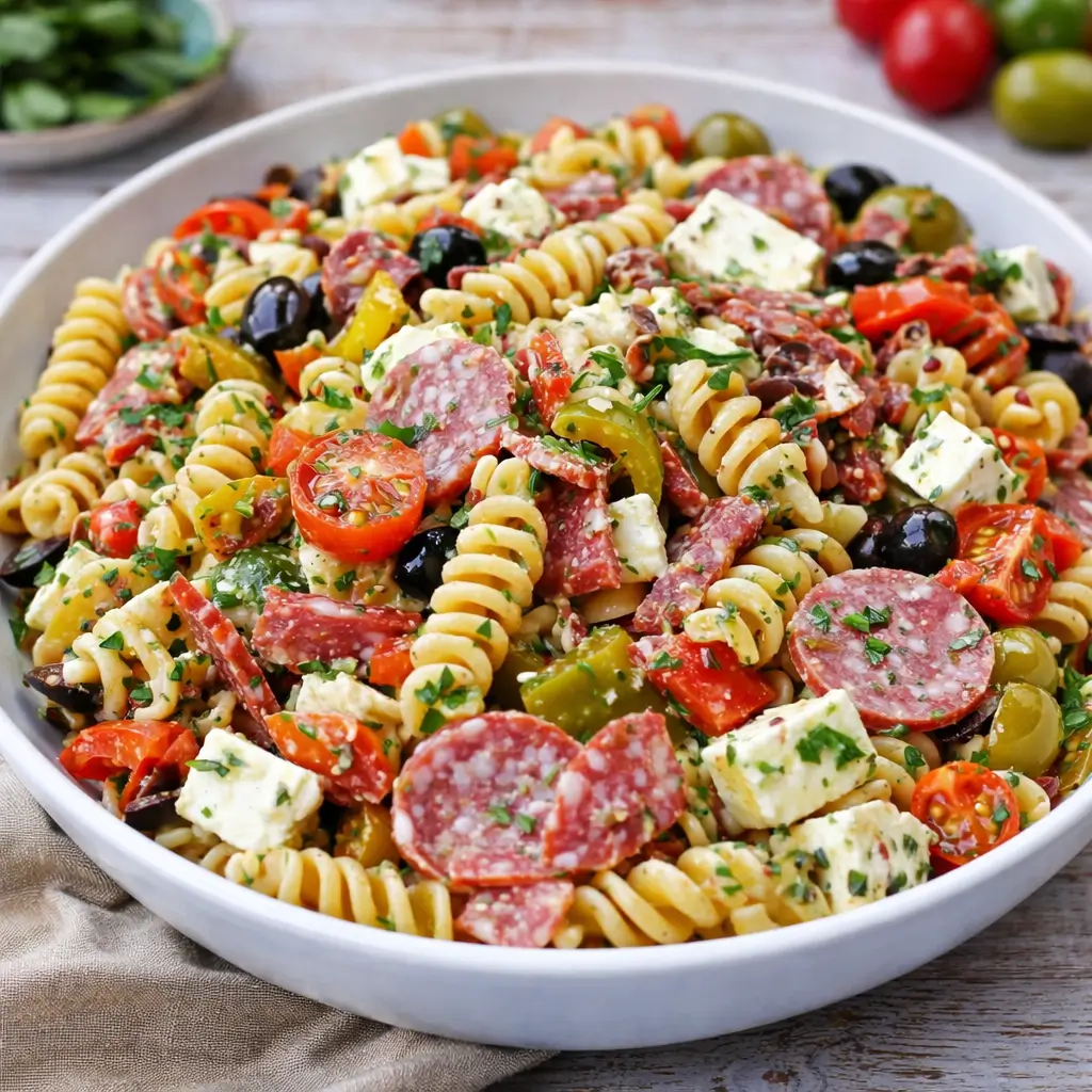 Pasta Salad with Italian Dressing: A Quick 20-Minute Recipe