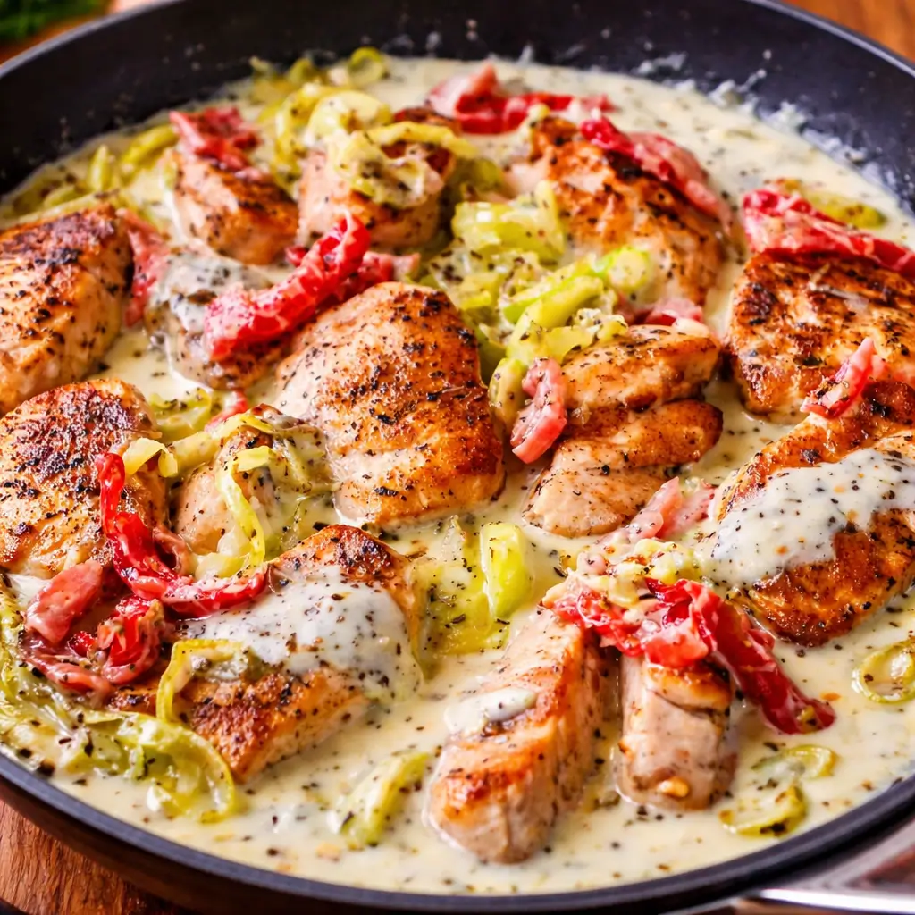Pepperoncini Chicken Skillet Recipe: A Zesty Weeknight Winner