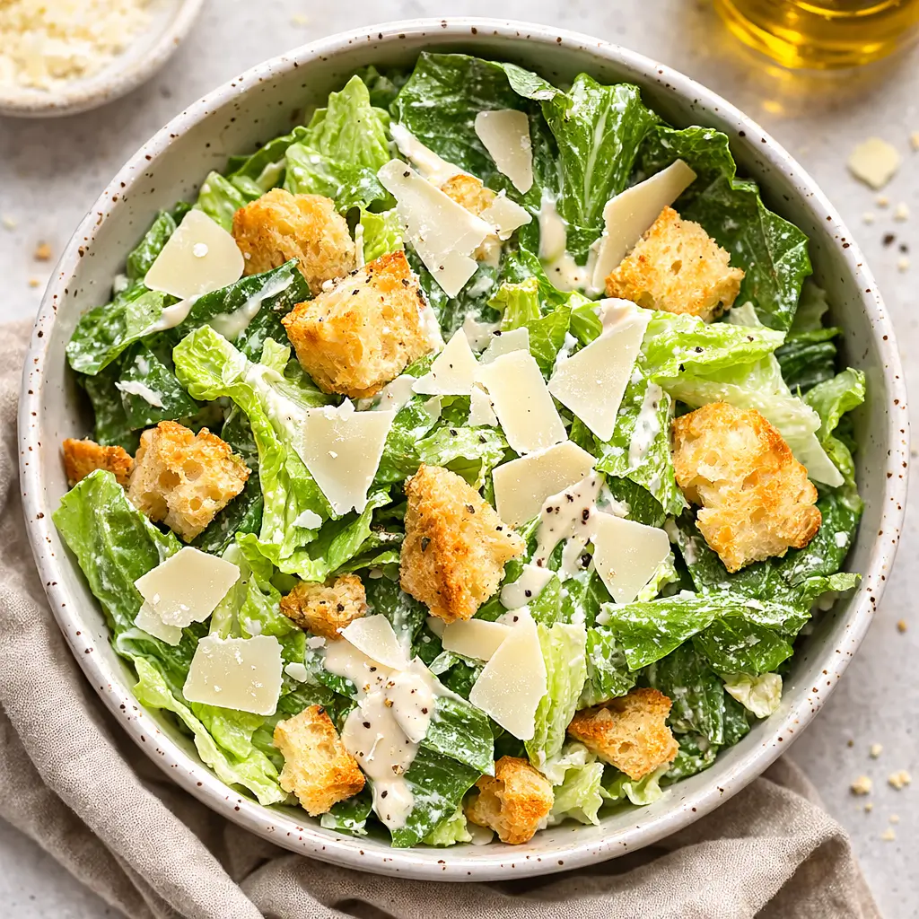 The Best Homemade Caesar Salad: Easy 15-Minute Recipe