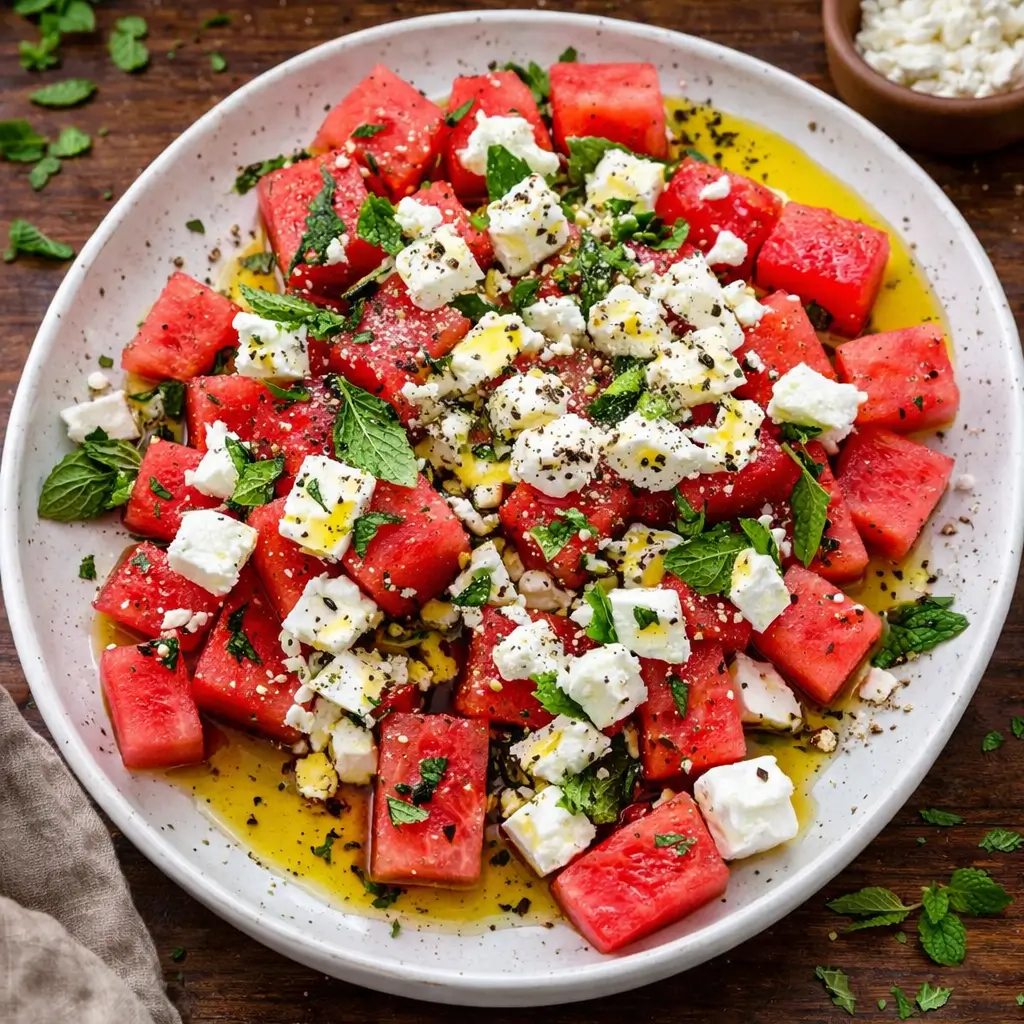 Watermelon and Feta Salad: The Ultimate Refreshing Summer Side Dish