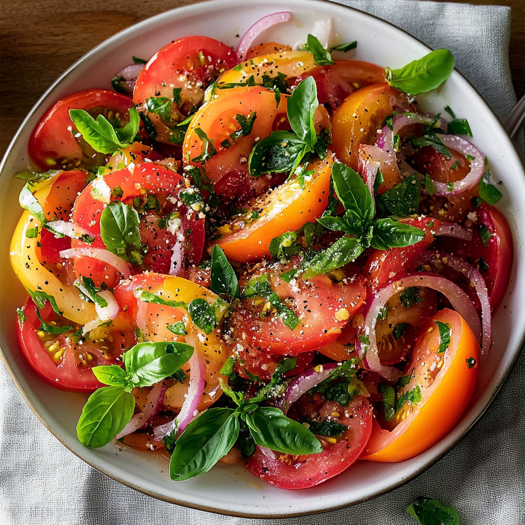 The Best Summer Tomato Salad Recipe for a Refreshing Lunch