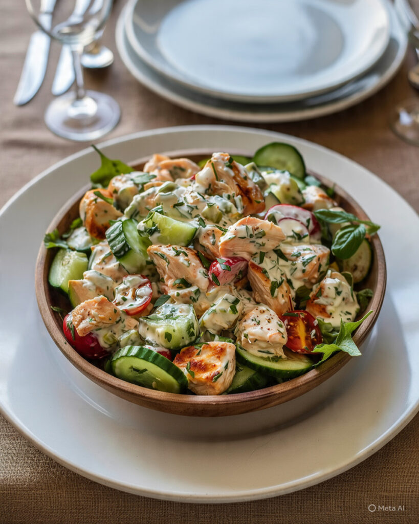 Tzatziki Chicken Salad