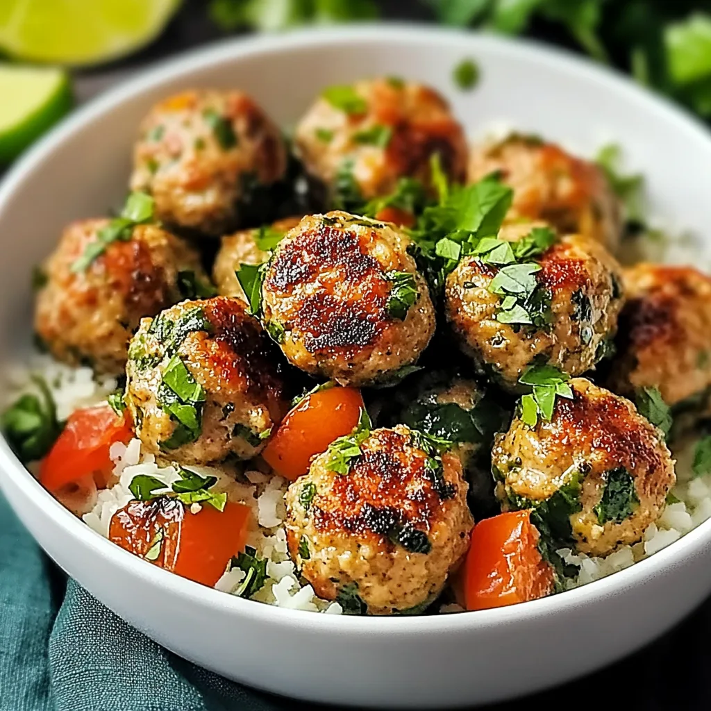 Mediterranean Chicken Meatballs: A Flavorful Delight for Home Chefs